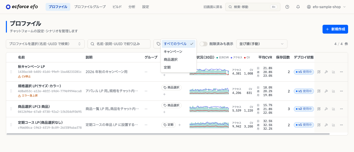 ラベルで絞り込み